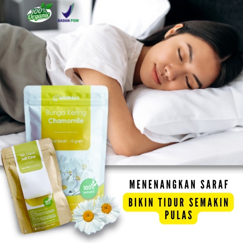 

Tidur lebih Pulas Teh Celup Chamomile Herbal Menghilangkan Stress dalam Pikiran