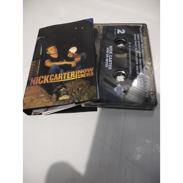 kaset pita nick carter / now or never