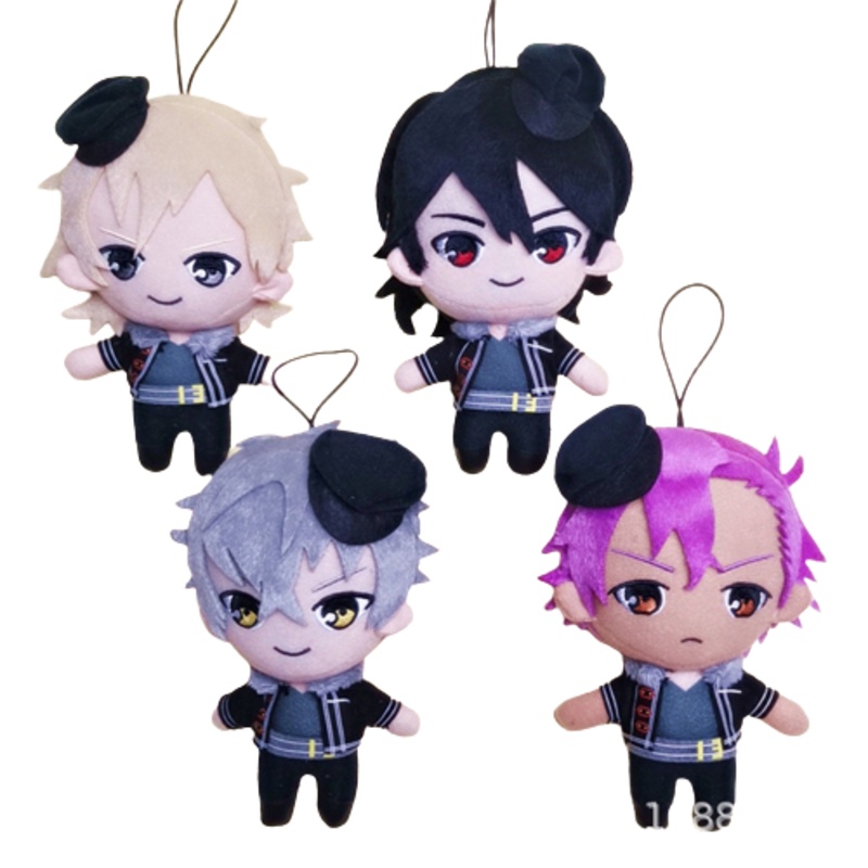 15cm Mainan Boneka Anime Ensemble Stars Doll Toys For Children Sakuma Rei And Sakuma Ritsu Idol Plush Bag Pendents  Untuk Hadiah Ulang Tahun