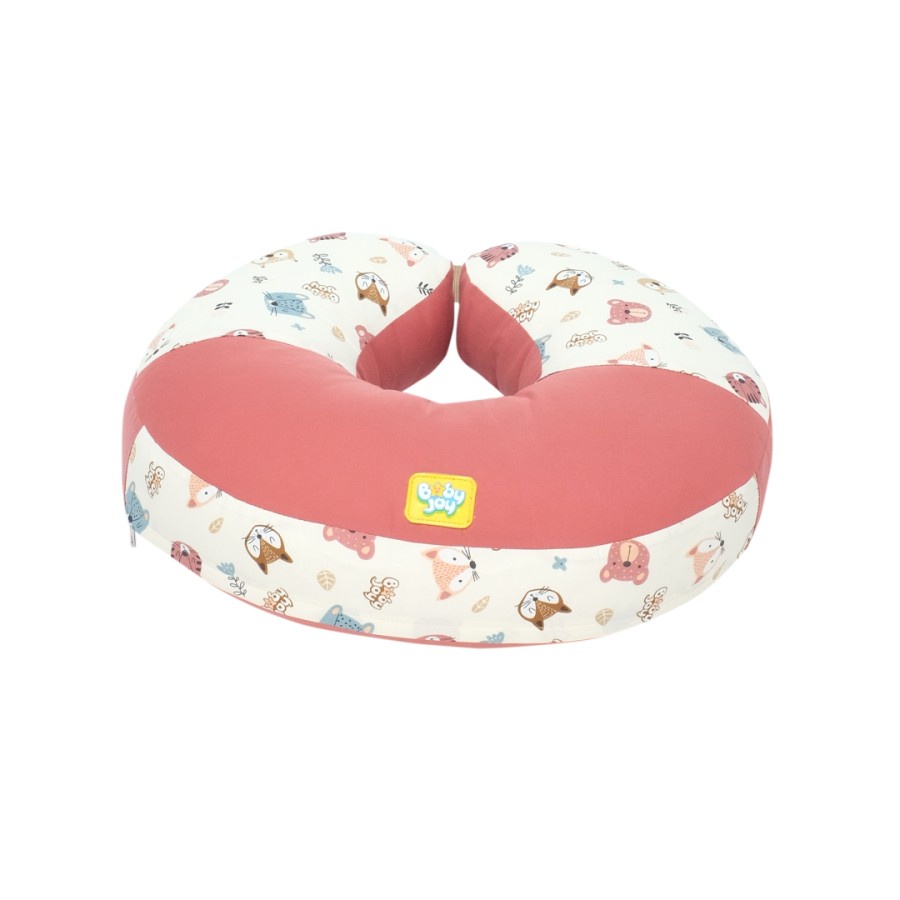 Baby Joy Nursing Pillow Bantal Menyusui (Dengan Gasper) + Free Bantal Lengan Peang Little Forest Series - BJB 2004