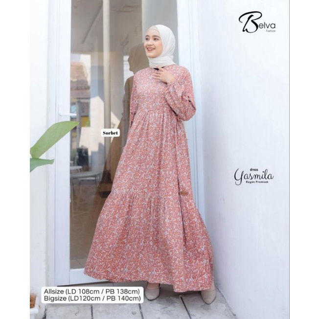 YASMILA DRESS | BY BELVA FASHION ✅ COD