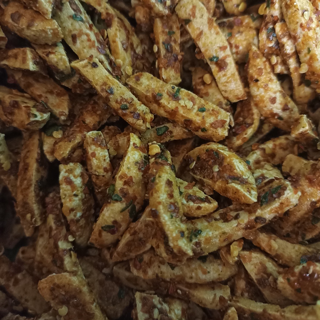 

BASRENG KERING PEDAS 105 GR / BASO GORENG / BASRENG VIRAL / DAUN JERUK / CIKRUH