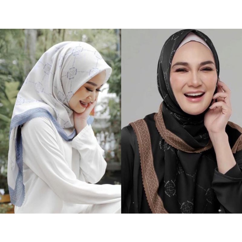 HIJAB MUSLIMAH / LUNAMAA / JILBAB JUMBO / ZOYA HIJAB SEGI EMPAT / JILBAB MOTIF PREMIUM / KERUDUNG SE