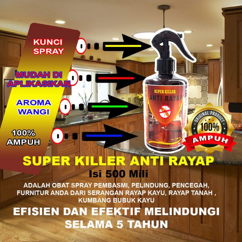 SUPER KILLER OBAT RAYAP 500ML