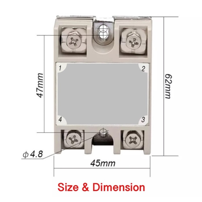 FOTEK SSR Solid State Relay 10 25 40 50 100 Amper DA DC Control AC