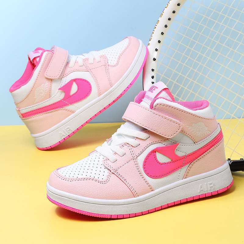 Sneakers Anak Air Jordan Nike Semi Boots Sepatu Basket Olahraga Sport Anak Laki Laki Perempuan