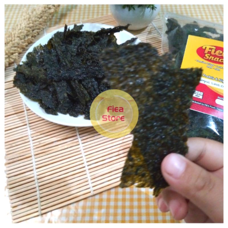 

NORI / RUMPUT LAUT POTONG 50 GRAM (Tekstur Tidak Crispy) || WAJIB BACA DESKRIPSI