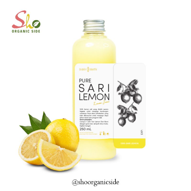 

Sari Lemon Asli 250ml - Dari Bumi