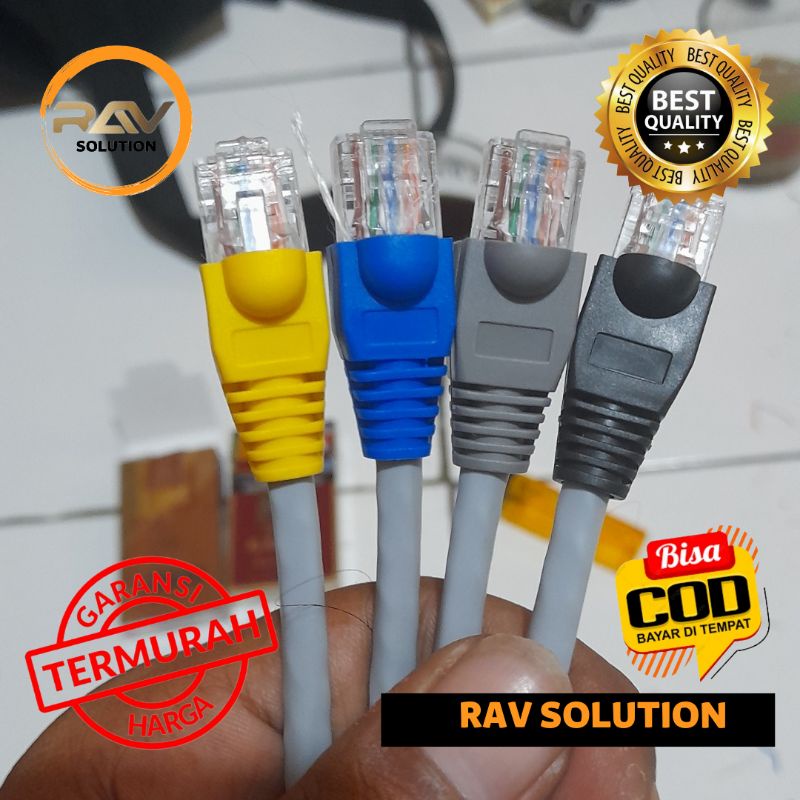 KABEL LAN SERVER  GIGABYTE BELDEN CAT 6 HANDMADE RAV SOLUTION