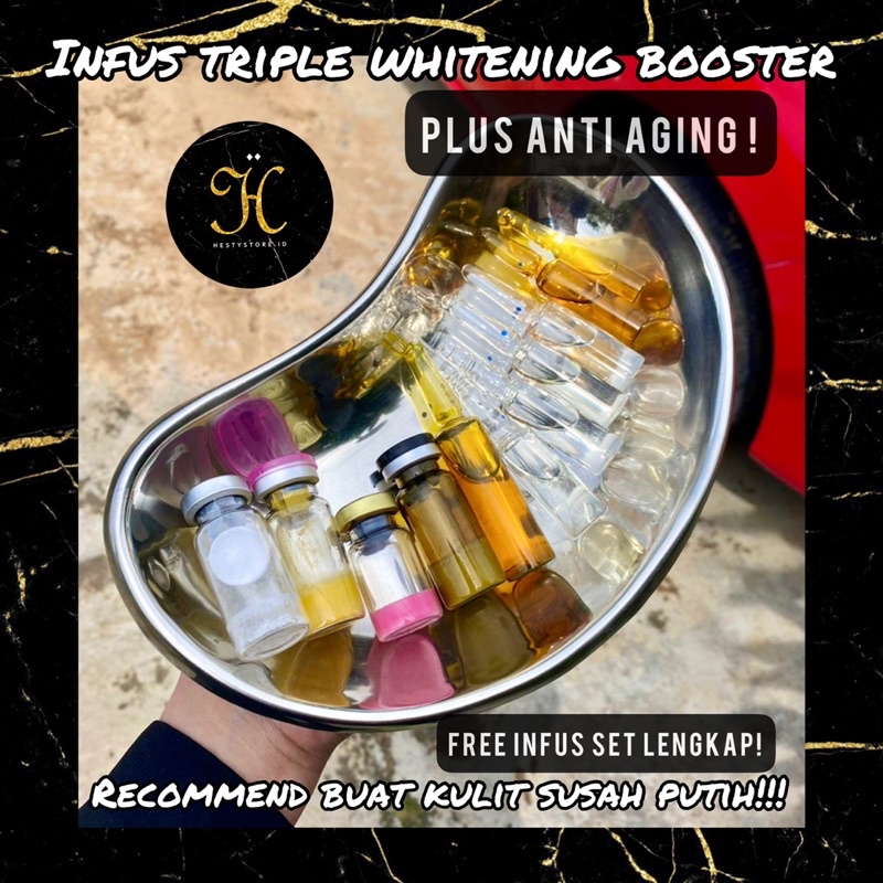 Jual Infus Triple Whitening BOOSTER + Chromosome!!! Shopee Indonesia
