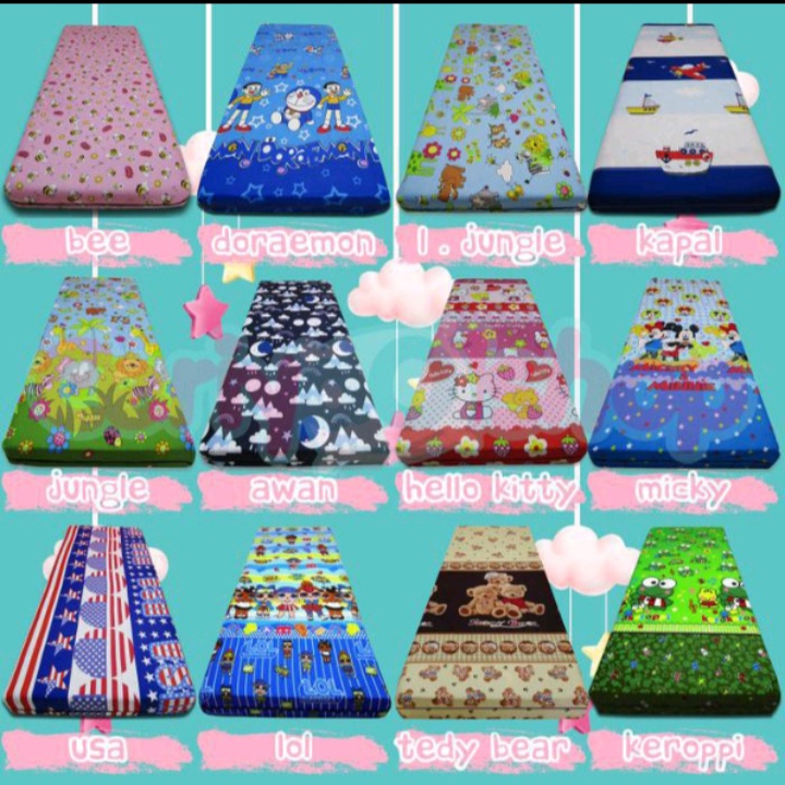 Promo  Sprei Resleting Murah/ Sarung Kasur Busa resleting  Ukuran 180x200x20- 70x200x10