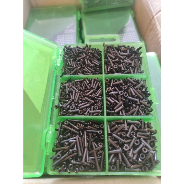 Mata Itik Raket Grommet gromet badminton putih bening dan hitam jp power