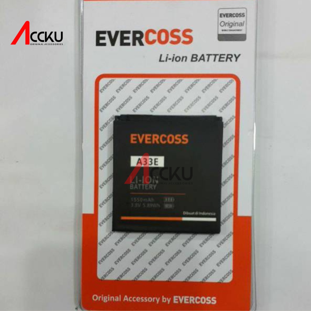 A33EBateraiEvercrossA33EBatteryEvercrossA33 EBattery Baterai BatreEvercrossA 33E