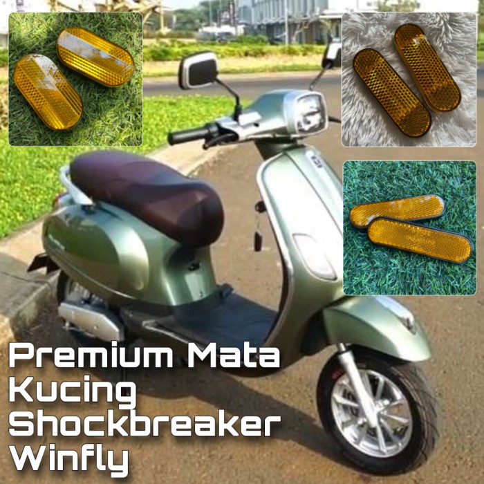 Premium mata kucing shockbreaker u winfly t3 motor listrik winfly