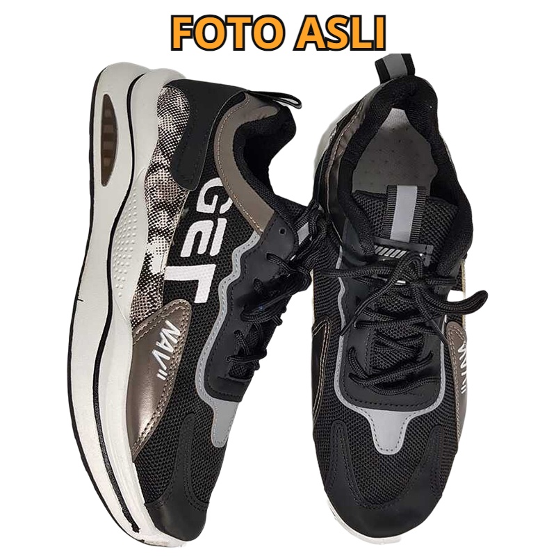 Sepatu Pria Sneakers Import 112654 Trendi Kekinian Style Casual &amp; Modis Sneakers Hangout Fashionable Shoes