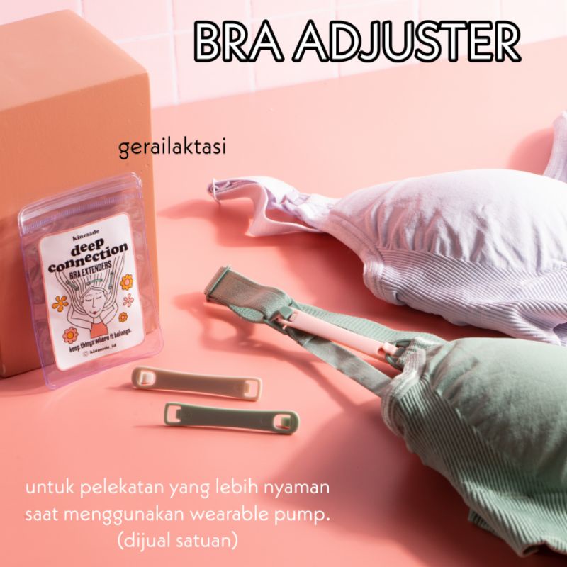 Kinmade Bra Adjuster Bra Extender untuk pakai Handsfree Wearable Pump