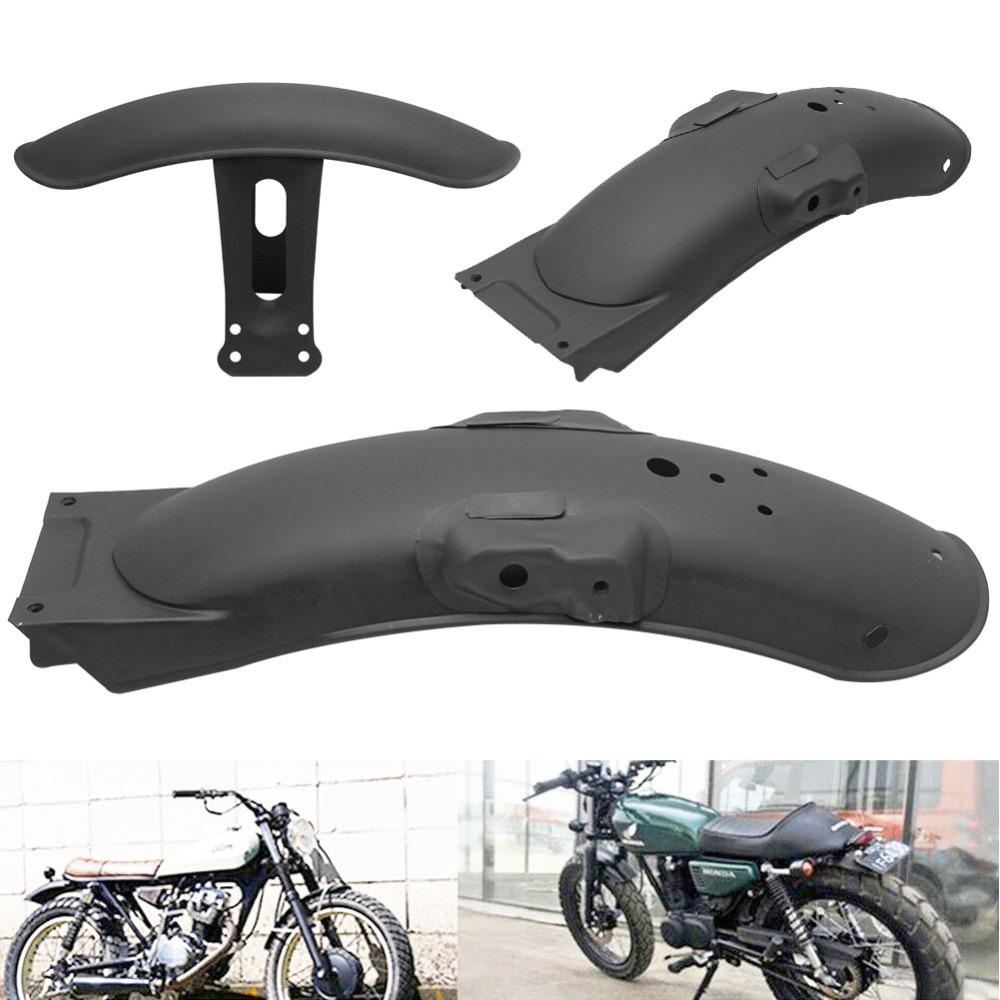 Preva Sepeda Motor Fender Easy Fixed Extension Pelindung Logam Plat Penahan Air