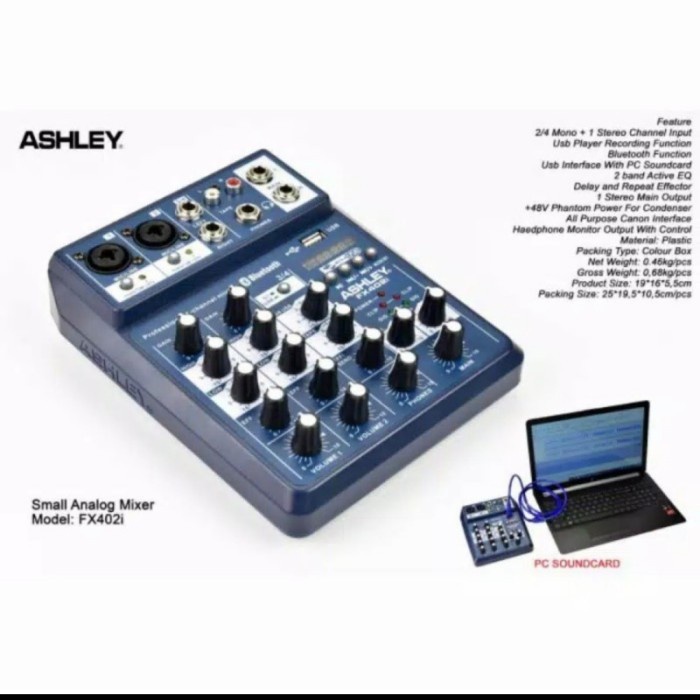 TERMURAHHHH MIXER ASHLEY FX 402i MINI TERRRMURAAAHHH ....