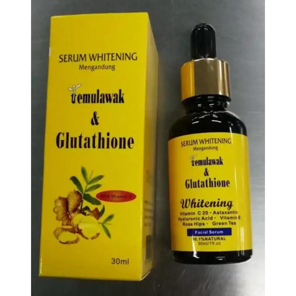 Serum Temulawak glutathione &amp; essence Original Bpom