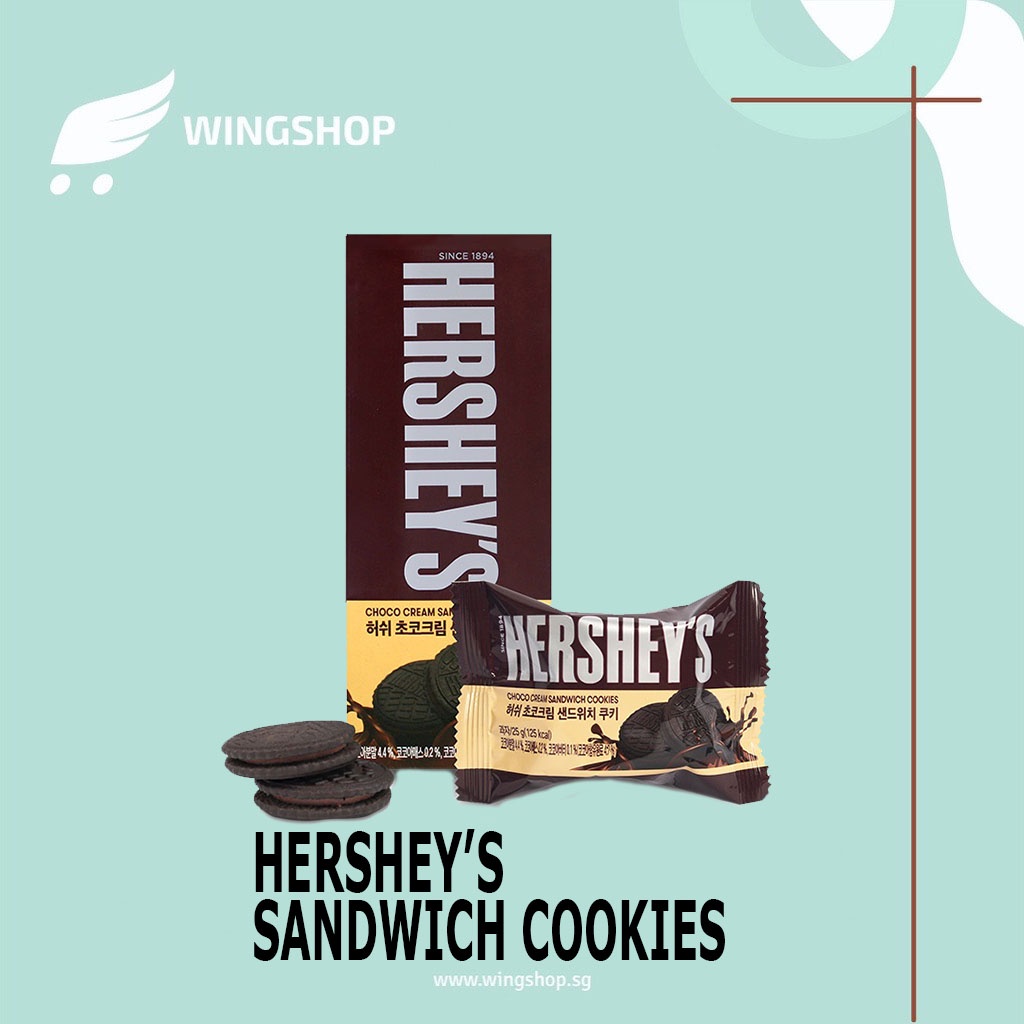 

(PO) Korean Hershey Choco Cream Sandwich Cookies 100g