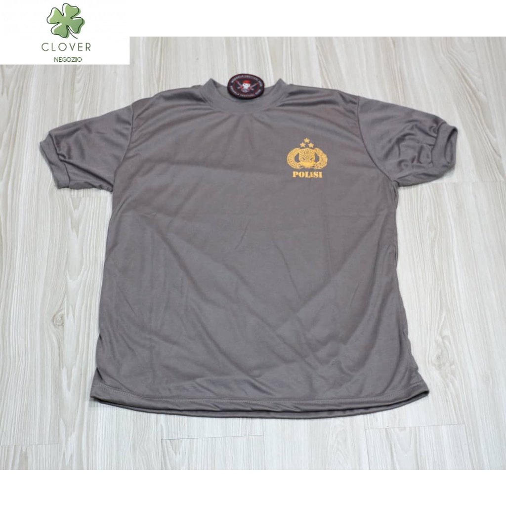 kaos dalam polri / kaos polri / kaos oblong polisi / kaos polisi