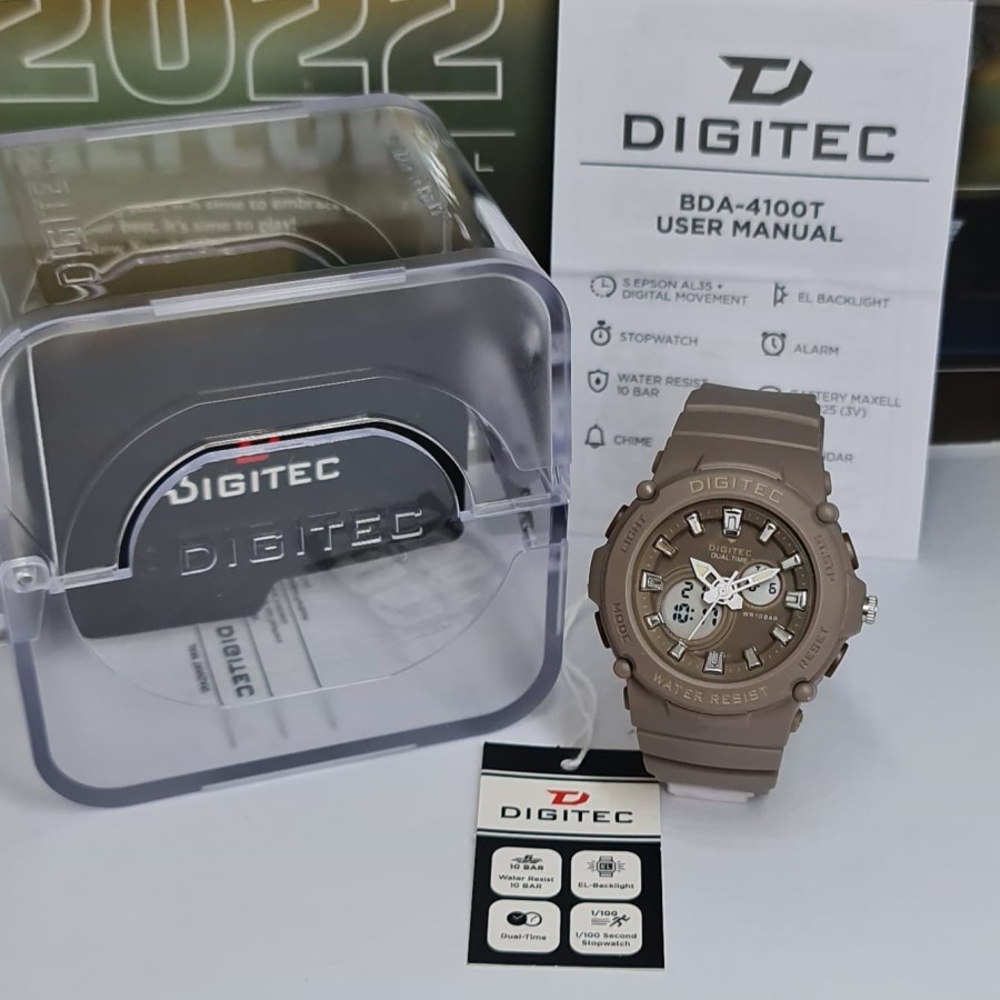 DIGITEC DG 4100 / DG-4100 WATCH JAM TANGAN ORIGINAL