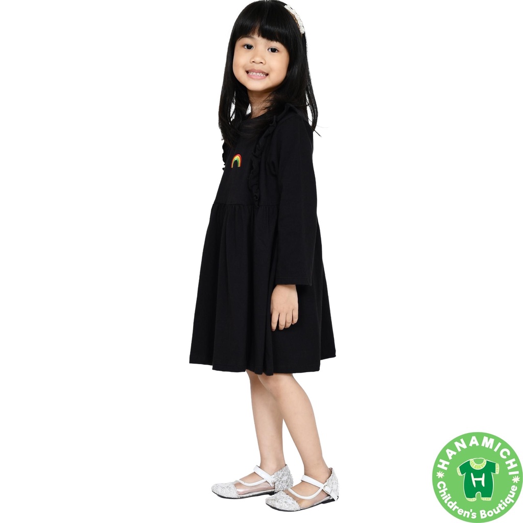 Hanamichi AIRA Dress Anak Premium Lengan Panjang Balita