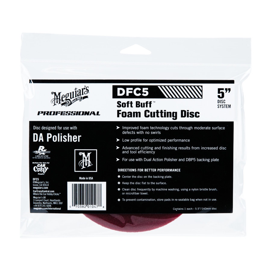 Meguiars - Meguiars Soft Buff DA 5 Foam Polishing DFC5