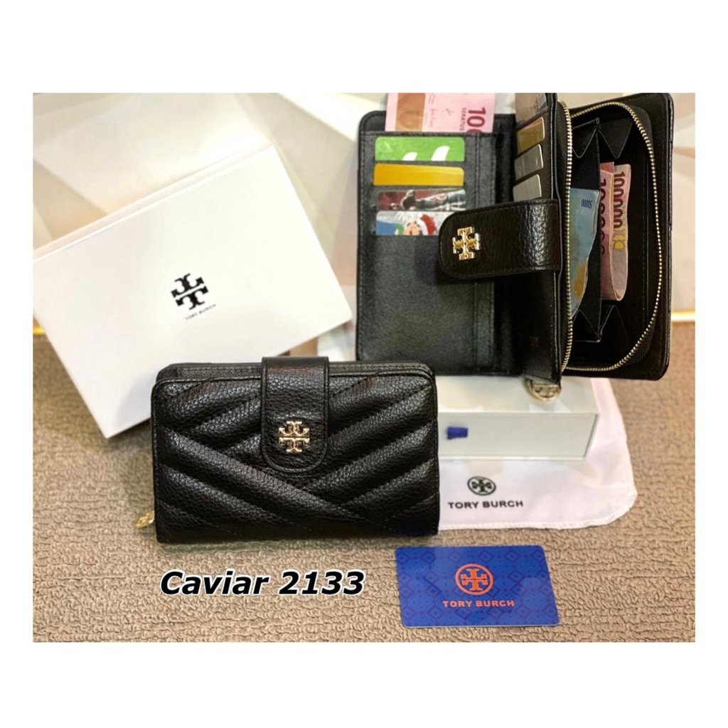 Dompet Lipat Bahan Caviar Kode 21 Free Box