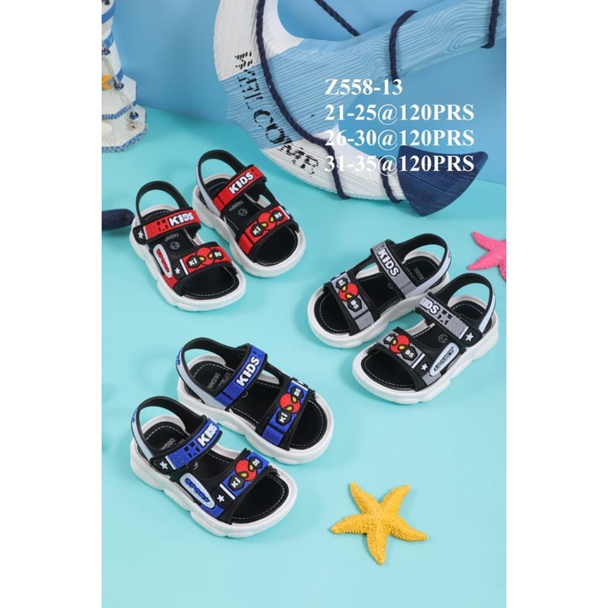 Sandal Gunung Anak Laki-laki Motif Spiderman Import Winola Collection WNL 558-5