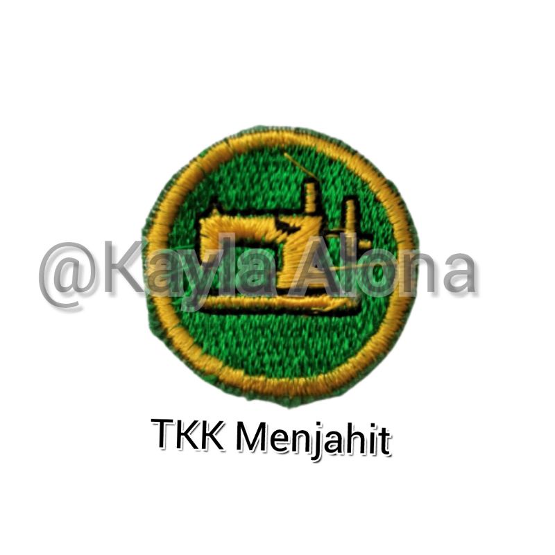 BET / BADGE TKK WAJIB PURWA PENEGAK ( 1 PAKET = ISI 10 TKK WAJIB )