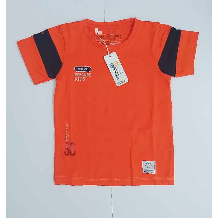 Kaos Oblong Erkape Anak laki-laki size 4