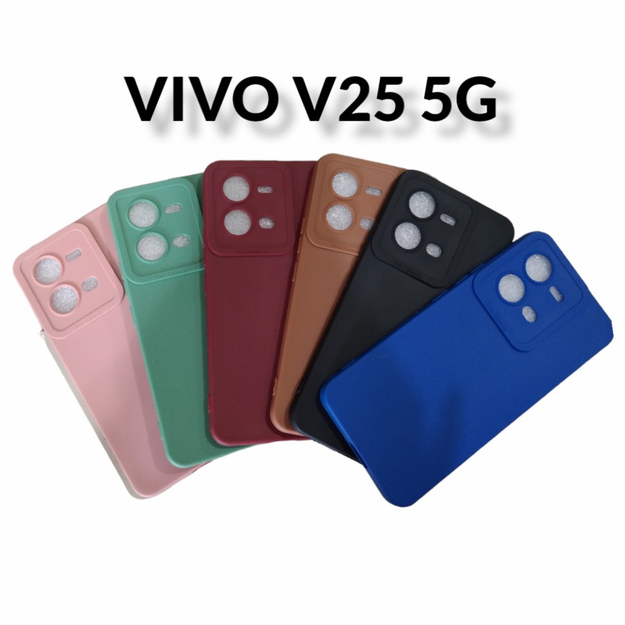 Vivo V25 5G 2022 Case Pro Camera Soft Matte With Camera Protector