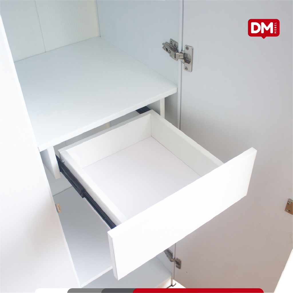Lemari UPVC Pintu 3 Edelweiss - DM Mebel