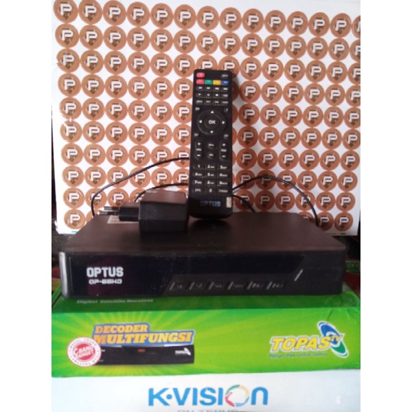 Receiver OPTUS 66HD KVISION BEKAS