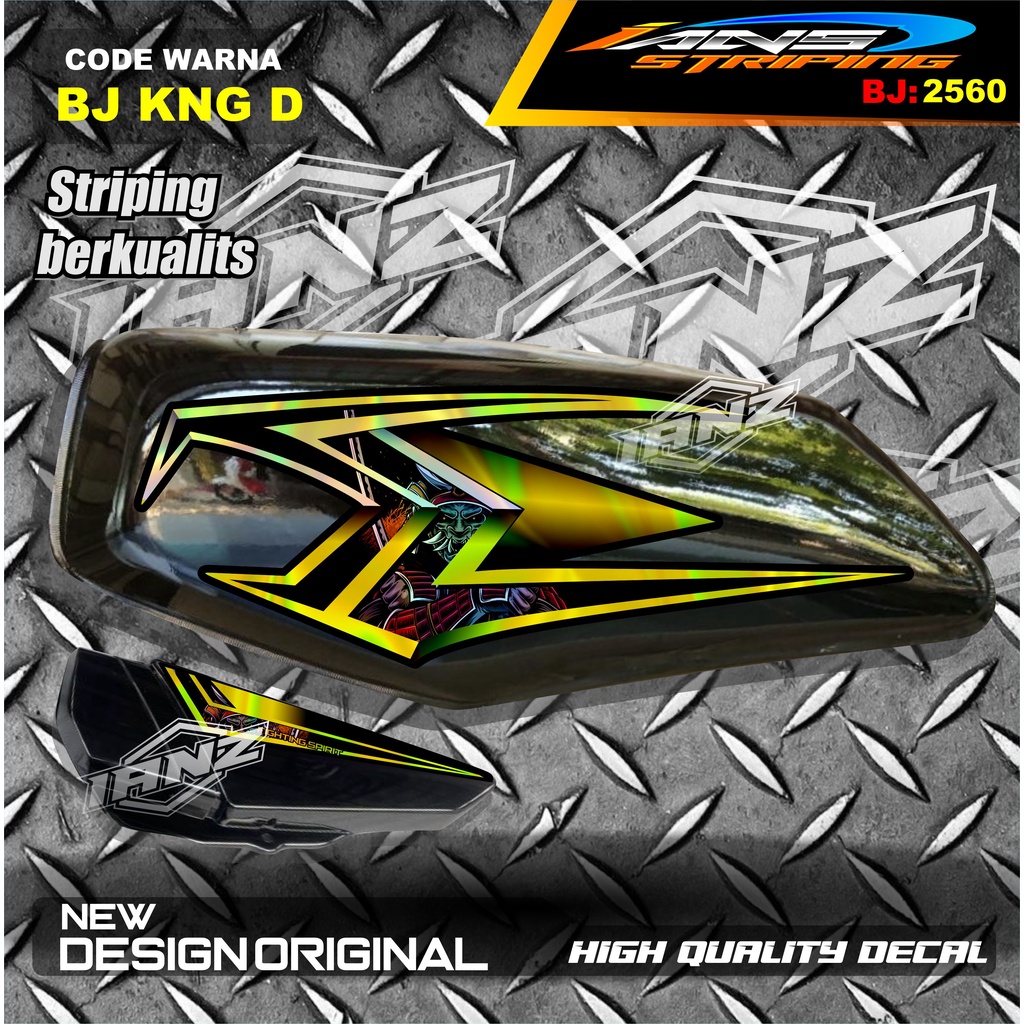 STICKER MOTOR YAMAHA RX KING TERBARU / STRIPING RX KING VARIASI / STICKER STRIPING RX KING NEW