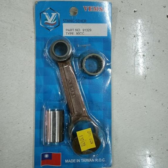 Sparepart Motor Stang Setang Seher Piston Vespa 90 CC Vemsa Variasi