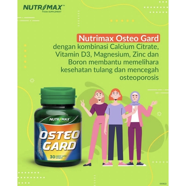 Nutrimax Osteogard Kalsium Tulang