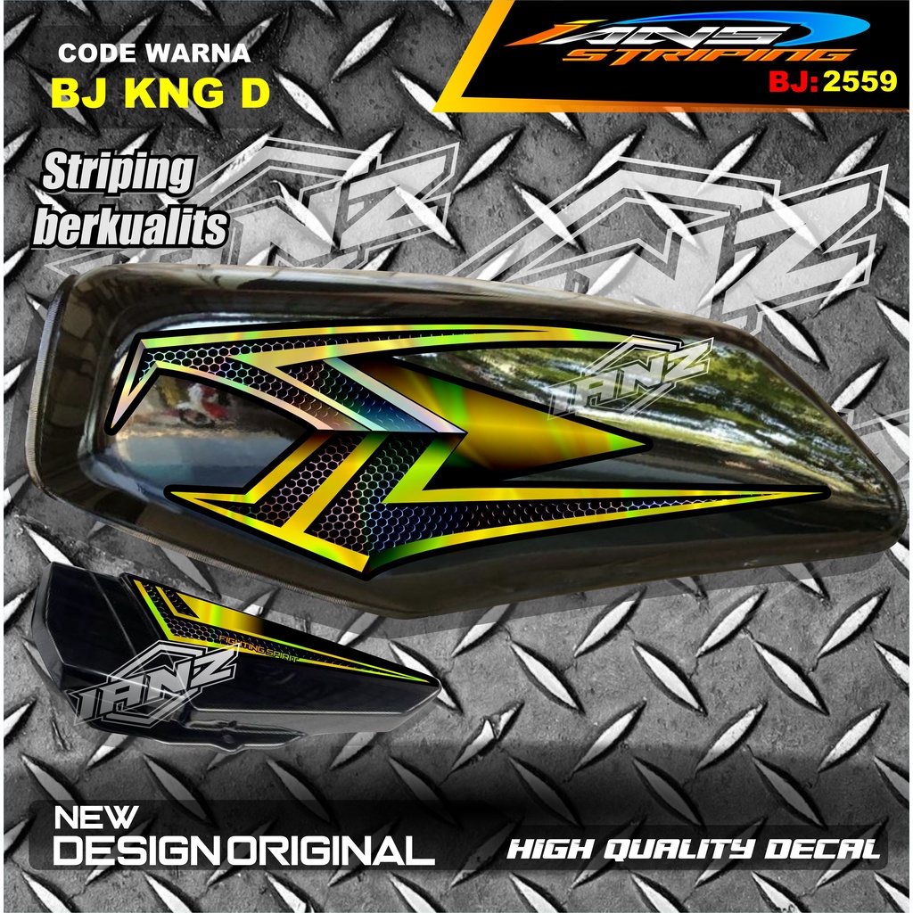 STRIPING RX KING VARIASI TERBARU / STICKER LIST RX KING 2008 / STRIPING RX KING 2004 / STICKER MOTOR