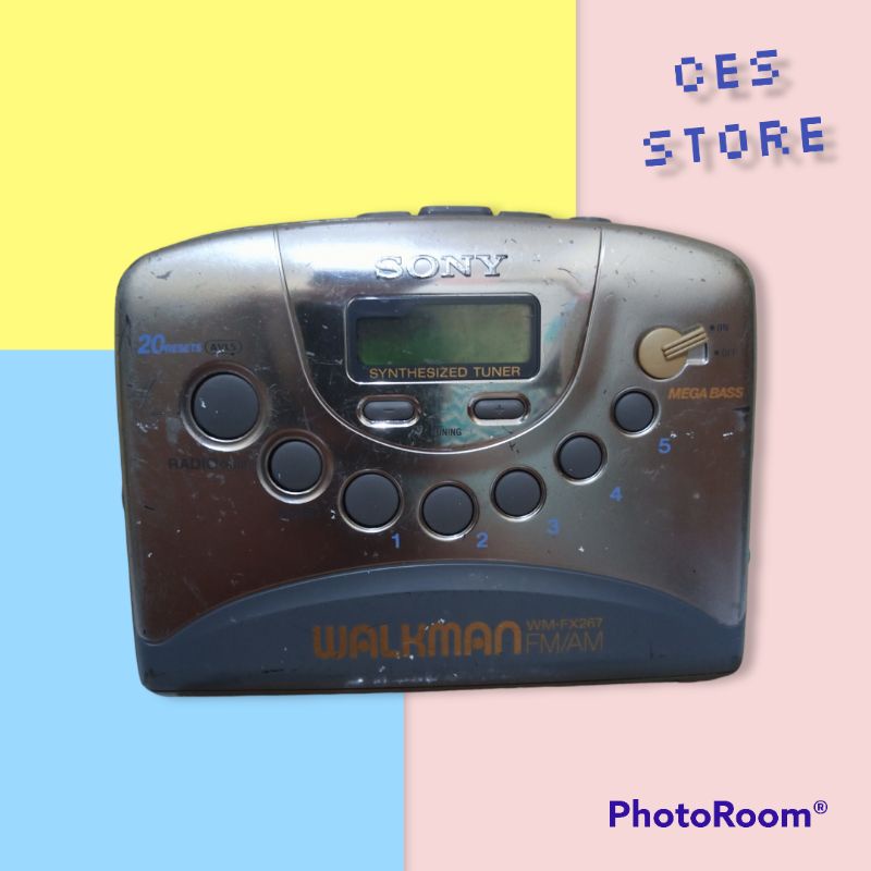walkman kaset pita retro vintage sony wm fx 267