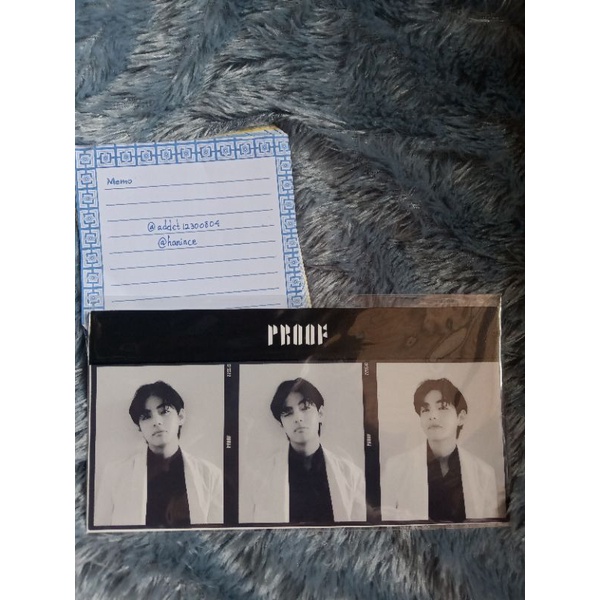 

PC Photocard Triptych Taehyung Official POB Proof Standard