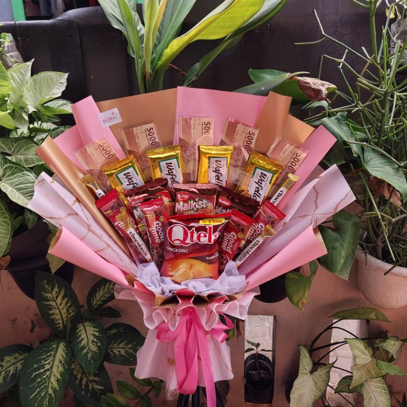 

buket snack di mix uang