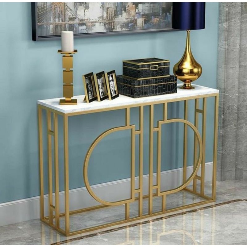 Meja konsol minimalis Top marmer Meja Marmer Meja konsol Marmer
