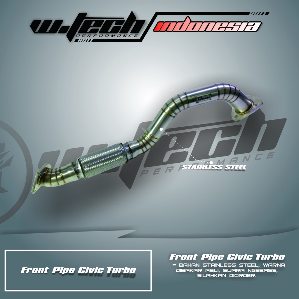 Front Pipe Civic Turbo
