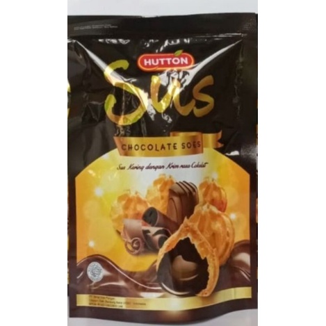 Hutton Sus / Kue Sus Cokelat / Soes Chocolate 10 bungkus