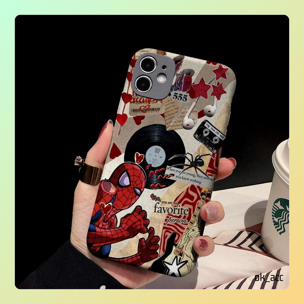 Casing Motif BB24 for Iphone 6 6s 6g 6+ 6s+ 7 8 7+ 8+ X Xs 11 12 13 14+ Plus Pro Max