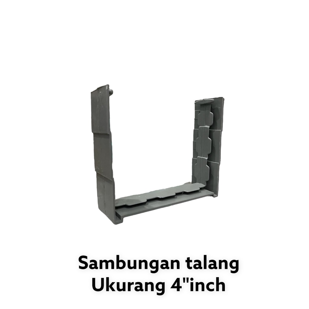 SAMBUNGAN TALANG KOTAK PVC 4"inch