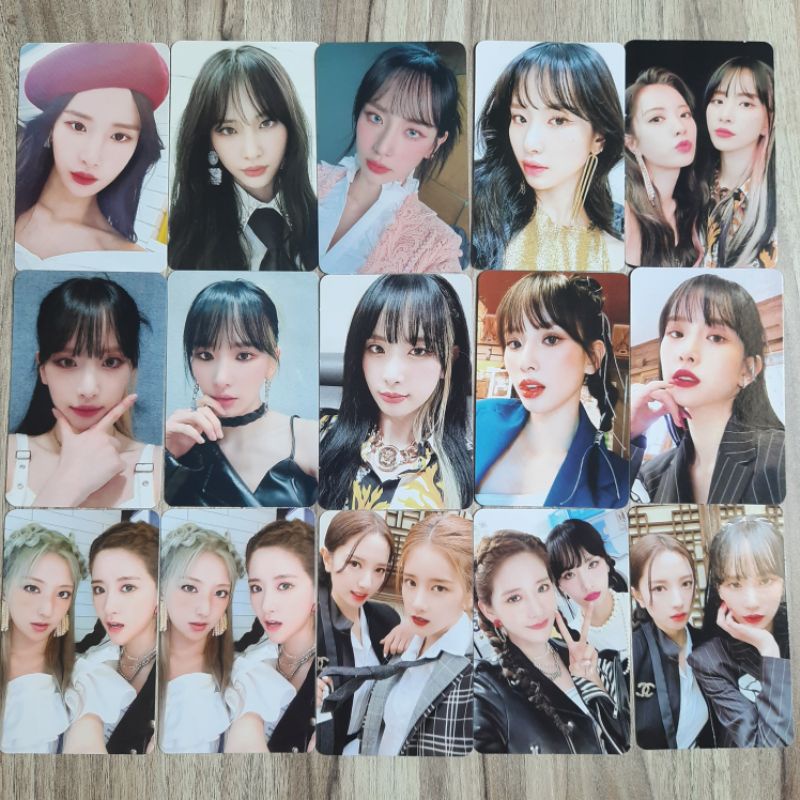 PC PHOTOCARD WJSN WJTB NEVERLAND UNNATURAL EASY MY ATTITUDE BENE BENEFIT KTOWN4U KTOWN SSQ STARSHIP 