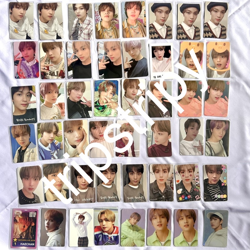 Photocard Benefit Hotsa (Hot Sauce) & Hellfut (Hello Future) Haechan (yizhiyu/withfans 1,2,3 mumo, s