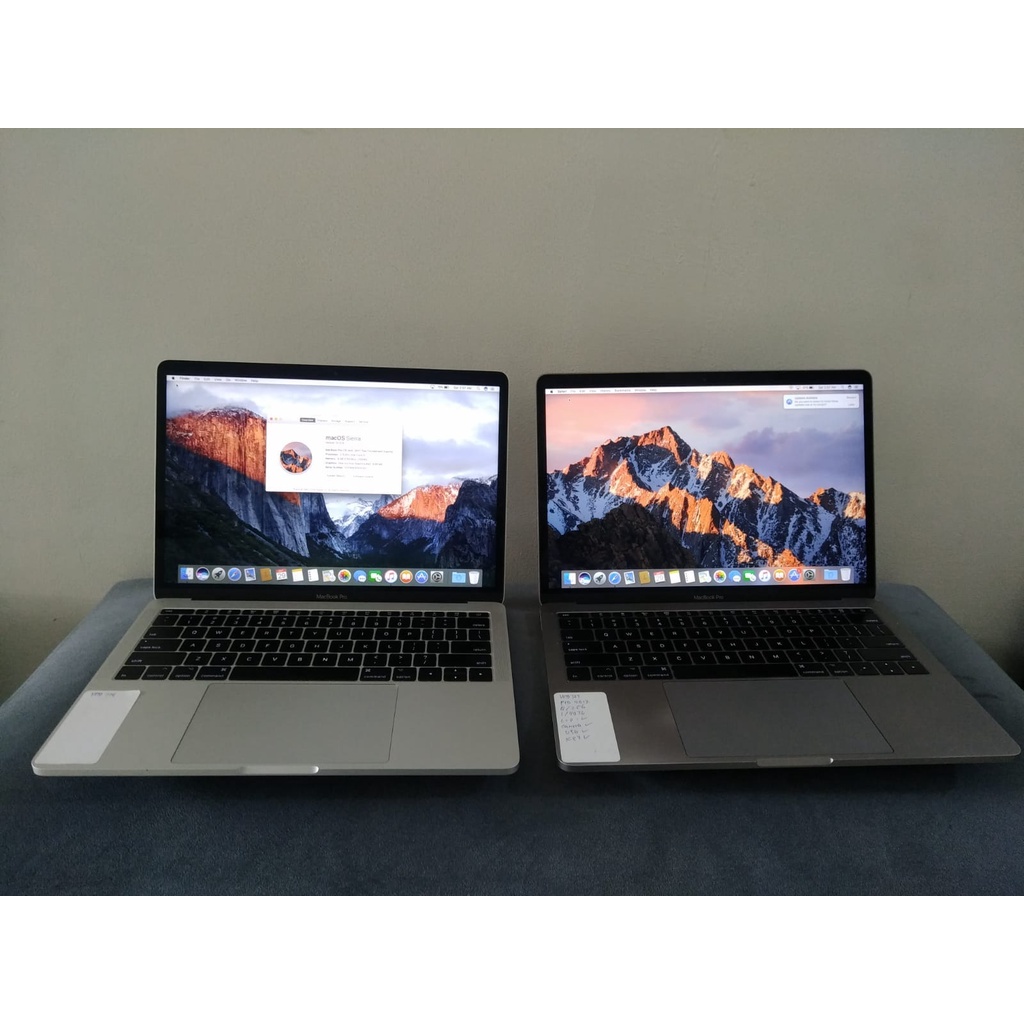 Macbook Pro 2016 2017 2018 2019 Retina 13" Inch Non Touchbar Second Original Original 100% Second La